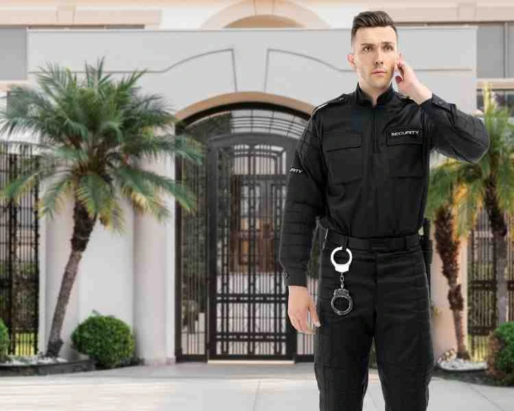 Professional security guard patrol service ensuring property safety